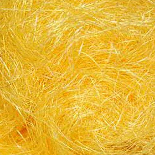 Klocke Dekorationsbedarf Füllmaterial für Geschenke – Sisal Watte/Wolle/Fasern – Flachshaar/Feenhaar Dekoration (Zabaione, 700 Gramm)