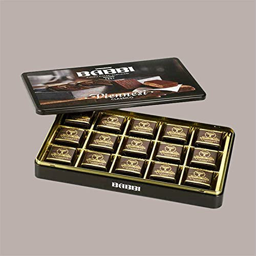 BABBI Viennesi Wafer Classici Ricoperti, Confezione Regalo in Scatola di Metallo, 300g, 300x200x40mm, Lucgel