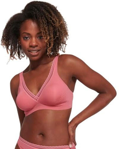 sloggi Donna Body Adapt Twist T-Shirt Bra, Desert Rose, M