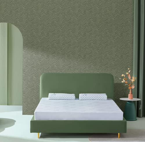 papel adesivos decorativosPapel Pintado Lino Rayas Verde Oliva No AutoadhesivoPapel Tapiz Paredes Rollo Papel de Pared Decorativo Salon Habitacion Vinilo Cocina