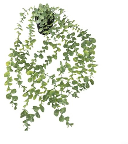 Plante de vigne à suspendre réaliste pour l'intérieur et l'extérieur (gris)