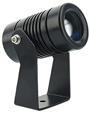 Faretto a LED - Proiettore a fascio stretto impermeabile per esterni con illuminazione a controllo remoto per esterni di edifici, classificazione IP67, perfetto per l'illuminazione di giardini e paes