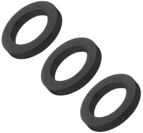 3 Stück Gummiriemen für Kassettendeck 9, 5mm 14, 8mm 2, 1 Mm | Schwarz, Passend für Plattenspieler und Kassettenmaschine, Zubehör für Austausch und Wartung