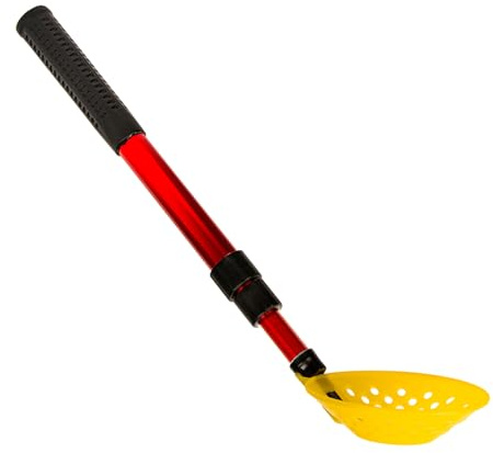 CGACCSD Louche à glace extensible de 78 cm de long - Cuillère filtrante pour la pêche en hiver - Pour homme et femme