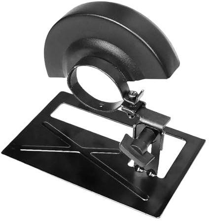 Soporte para amoladora angular, juego de herramientas con cubierta protectora ajustable, soporte para amoladora, para trabajos de bricolaje, proyectos de taller, mantenimiento de herramientas