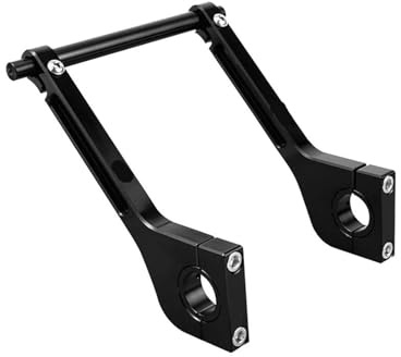 pour Moto Support Navigation GPS pour Sherco SE 125 R Modèle d'amplis/navigateur Bras pour Carnet Route Moto Support De Téléphone GPS(1pcs Mount Arms Kit)