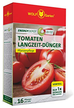 WOLF Garten WOLF-Garten - Energy Depot Tomaten-Langzeitdünger ED-TO 0,81 (für ca. 16 Pflanzen/Jahr); 3875005, Rot
