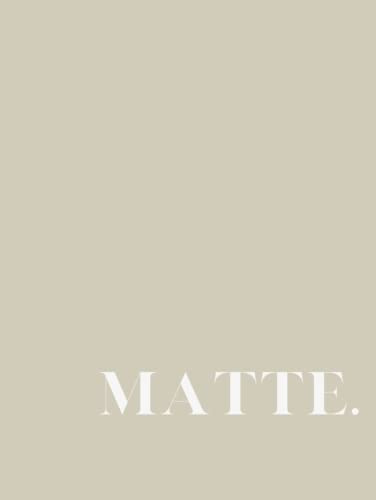 Matte.: Decorative book for coffee tables, bookshelves & interior design styling │Artsy Edition