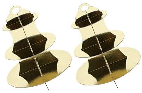 VARAKA 4 Pcs Multi-layer Dessert Display Rack Round Cake Carrier Packable Towel Decor Wedding Display Stand Cupcake Tier Stand Cupcake Holder Wedding Macaron Stand Cupcake Stand