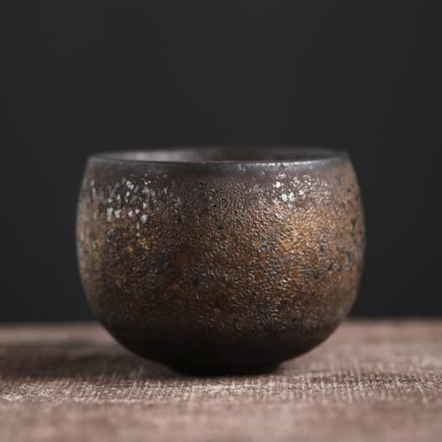 YUNKOU Style japonais tasse unique tasse à thé rétro Style japonais Kung Fu petite tasse à thé bols en céramique simples tasse