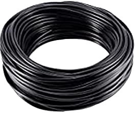 Tuyau d'irrigation goutte à goutte, 30 m, tuyau d'arrosage noir, tuyau d'arrosage en PVC I.D 4 mm/O.D 7 mm, tuyau d'arrosage de jardin