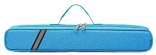 Baoblaze Flute Case Bag Flute Carrying Case Lightweight Portable Cover Music Instrument Bag Multipurpose Waterproof Flute Carry Bag Flute Storage Bag, Blue
