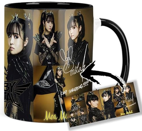 Babymetal Tasse Innen & Henkel Schwarz Keramikbecher Mug