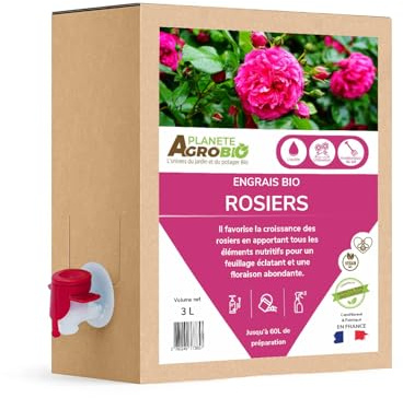 Engrais bio rosiers (3 Litres)