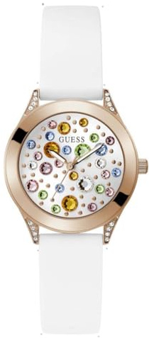 Guess WONDERLUST Damen Armbanduhr Mini Silikon