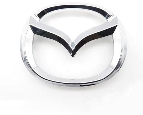 LDJSNC Auto Emblem Aufkleber für Mazda RX-8 2005-2012, Auto Logo Abzeichen Metall Emblem Frontklappe Kofferraum Heckklappen Etikett, Dekoration Styling Zubehör,B