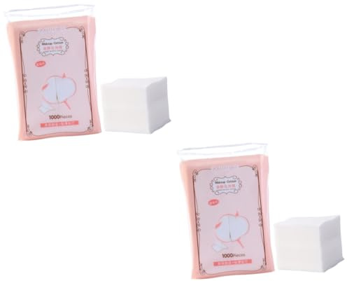 Healeved 2000pezzi Makeup Pads Ultra Assorbenti e Riutilizzabile Per Struccare e Della Per e Morbidi e