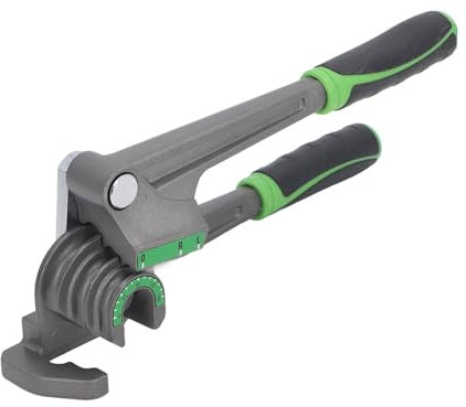 Rohrbieger 1/4 Zoll 5/16 Zoll 3/8 Zoll 3-in-1 Professioneller Rohrbieger 180° HVAC-Kupfer-Aluminiumrohr-Biegewerkzeug für Klimaanlagen-Kältereparatur 6 8 10 Mm