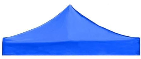 Bache Tonnelle Couverture supérieure d'auvent de remplacement, tissu de tente à quatre coins pliable, imperméable, pavillon de Patio, remplacement de la couverture supérieure d'auvent de Gazebo, 3x3,