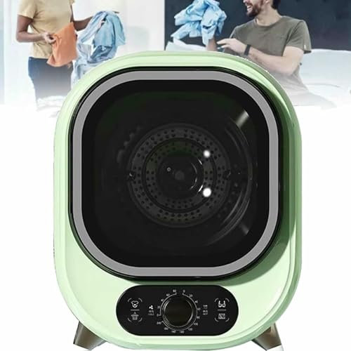 VYUJHNBG Asciugatrice a condensazione Portatile, Piccola asciugatrice ventilata, Mini asciugatrice compatta, per Uso a Parete o da banco