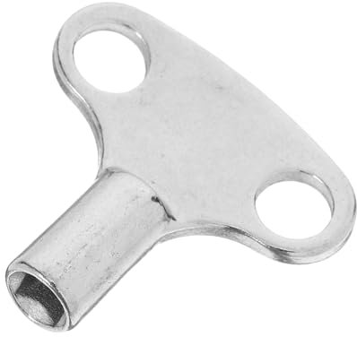 SHINEOFI Heizkörperzubehör Entlüfter Heizkörperschlüssel Entlüftungsventilschlüssel Metall Heizkörperentlüftungsschlüssel Heizkörperentlüftungsventilschlüssel