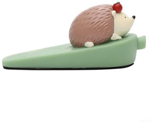 Cuneo per porta in resina a forma di animale, con funzione antiscivolo per una maggiore sicurezza (ricamo animale)