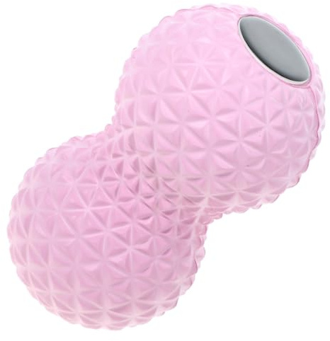 GALPADA Massageball Doppelball Eva Mit Rillen Kompakt Und Tragbar Für Gezielte Muskelentspannung Vielseitig Einsetzbar Für Rücken Nacken Und Fußmassage