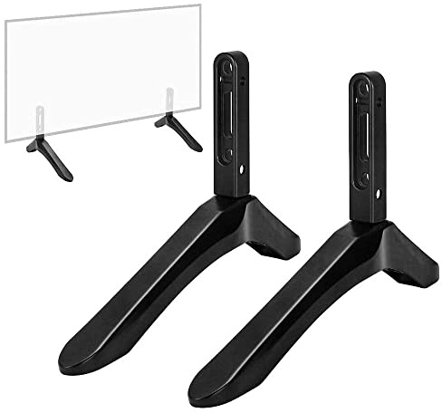 Base Universal de TV para televisores LED LCD Plasma Pantalla Plana 32-65 Pulgadas con Acero y Capacidad Carga 35 kg