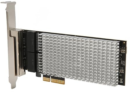 BONKZEBU Tarjeta PCI Express X4 Gigabit Ethernet con 2,5 Gigabit Ethernet, Totalmente Compatible con Etiquetas VLAN 802.1Q, Estándares Compatibles con IEEE802.3, para OS X 10.7