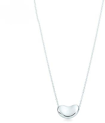 Collier en argent Sterling 925, haricot attrayant, élégance, tempérament, bijoux du monde