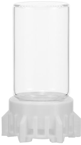 OHPHCALL Ant Water Feeder 20ml Acrylic Ant Feed Bowl with Push Rod White and Garden Use Insect Drinking Cup