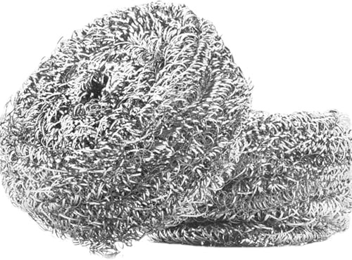 Steel Wool Multi-Purpose Steel Wool Balls 20 Pack for Cleaning Tasks 2.4 X 1 Inch