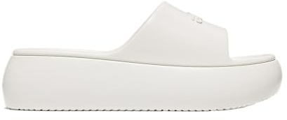 ZZlei2yu-12 Pantofole da Casa Ciabatte da bagno antiscivolo con suola spessa for donna, estive, ad asciugatura rapida, for il tempo libero, for doccia, piscina, palestra(Bianco,Alpha Medium)