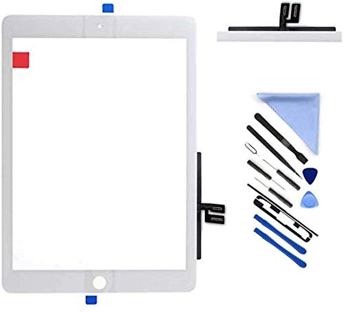 5665 Touchscreen für i Pad 7 7th / 8 8th Gen Screen Replacement Digitizer 2019/2020 10.2 , für 7/8 A2197 A2198 A2200 A2270 A2428 A2429 A2430 (ohne LCD) + Werkzeuge (Weiß