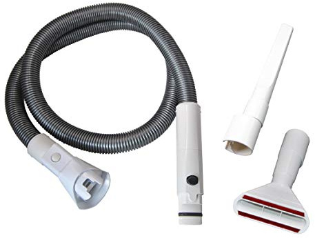 Ersatzschlauch mit Fugendüse und Polsterdüse geeignet für Vorwerk | Geeignet für Vorwerk Kobold VB100 VB100, nicht stromführender Schlauch inklusive Fugen- und Polsterdüse