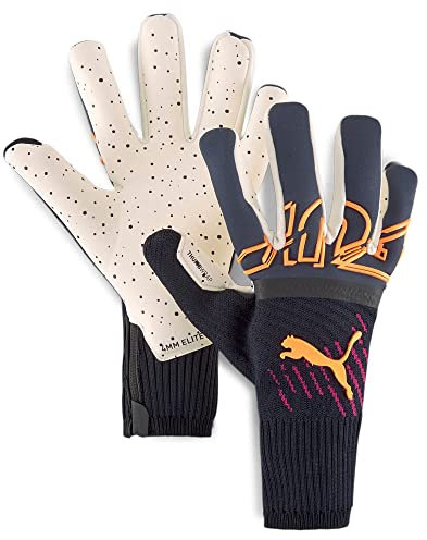 PUMA Equipment - Torwarthandschuhe Future Grip Hybrid Flare PackTW-Handschuh schwarzorange 9