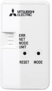 Mitsubishi Electric MAC-587IF-E Modulo Wi-Fi per Condizionatore Fisso, Controllo Remoto Tramite Smartphone App Melcloud, Compatibile con Amazon Alexa e Google Home, Bianco