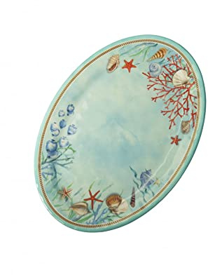 BRANDANI VASSOIO OVALE REEF MELAMINA 51973