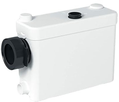 SFA Hebeanlage 400W Sanitär - Modell SANIPACK PLUS - Abwasserhebeanlage bis 5 m Höhe - Abwasserzerkleinerer für hängende Toilette, Waschbecken, Bidet, Dusche (3308811209016)