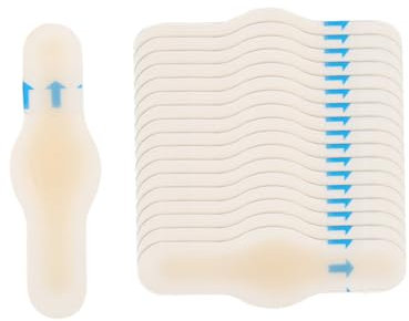 Anneome 15 Stück Blister Fersenschutz 65x20mm Dünne Selbstklebende Gel Pads Unsichtbar Für High Heels Fersenpolster Rutschfest Bequemer Halt Bei Blasen Verhindern
