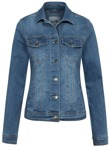 Hailys Damen Jeansjacke Ma44cy leichte Übergangsjacke mit Knöpfen QI-PO2301025 Blue L