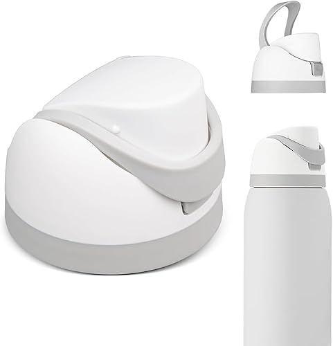 TOEECY Coperchio Bottiglia Sportiva Ergonomico Apertura Rapida Tappo Borraccia Antibatterica Impermeabile Manico Antiscivolo