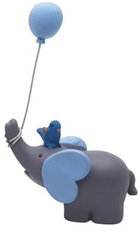 Garneck Elefant Kuchendekoration Mit Luftballons – Niedliche Tortendeko Für Babyparty Oder Kindergeburtstag - Perfekt Für Elefantentorte Und Unvergessliche Feiern