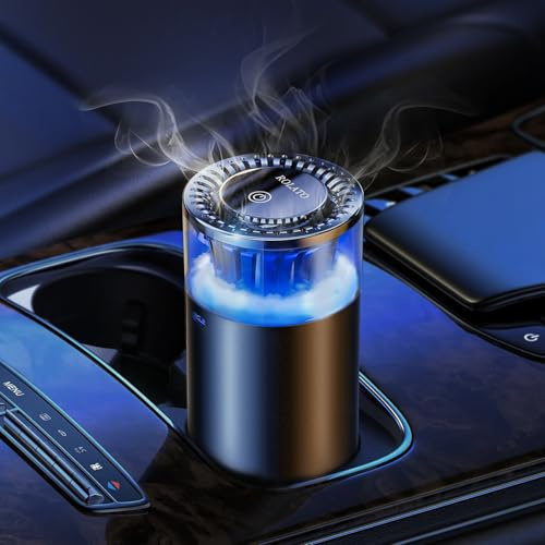 Ambientador inteligente Nano para coche, atomización electrónica, aroma fijo, encendido y apagado automático, intensidad ajustable, fragancia dura 4 meses, ambientador para coche para hombres y