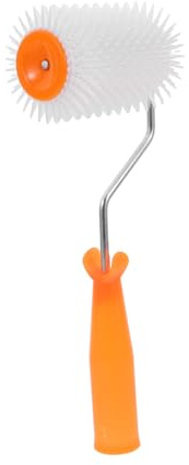 SWOOMEY Rodillo Autonivelante De Púas Para Suelos Látex 13 Mm, Antiespumante, Resistente y Portátil, Adecuado Para Pintura y Acabado De Superficies, 4 Pulgadas, Uso Profesional