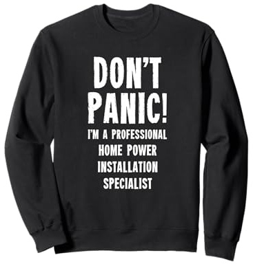 Spécialiste de l'installation électrique Domestique Sweatshirt