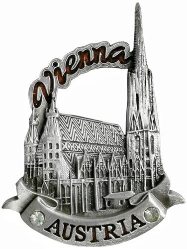 Kühlschrankmagnet Wien Österreich Souvenir Kühlschrank Deko Magnet Legierung Handwerk Kollektion