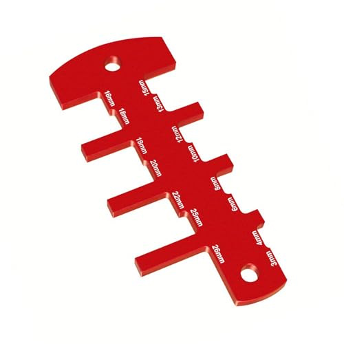Mehrzweck-Aluminium-Höhenkalibrierwerkzeug, Höhenmesser, Gerät, Genauigkeit, Tiefenmessung für Fräsen, Tische, Schnittgenauigkeit, Holzbearbeitung, Messwerkzeug