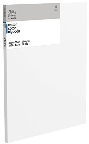 Winsor & Newton 6201068 - Keilrahmen  Classic  3-fach grundiert 350 g/m², Leistendicke 19 mm, Baumwolle - 40 x 50 cm