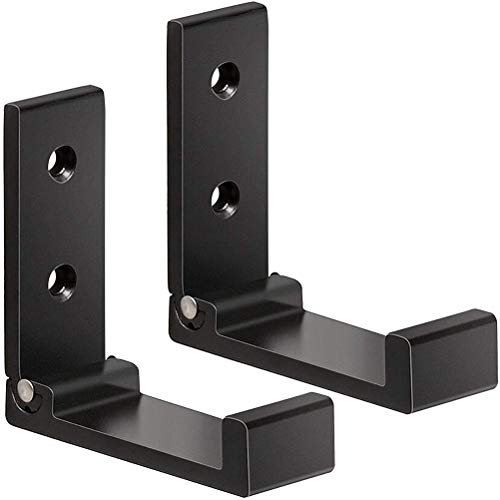 JPYH 2 StückKopfhörer-Aufhänger, Faltbare Headset-Halterung,Faltbarer Kopfhörerhalter Für Die Wandhalterung Headset Wandhalterung, Schreibtisch, Wand, Tisch, Universal